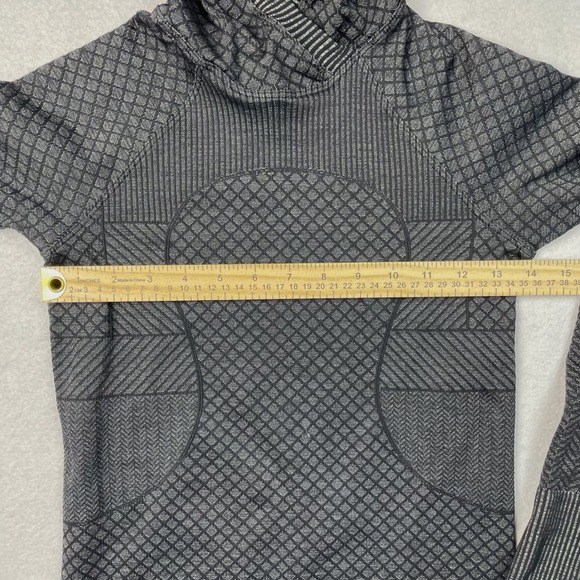 Lululemon Hooded Knit Pullover Thumbholes Slim Fit - Picture 5 of 8